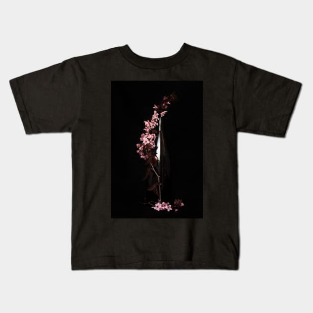 Plum in pink Kids T-Shirt by Bevlyn